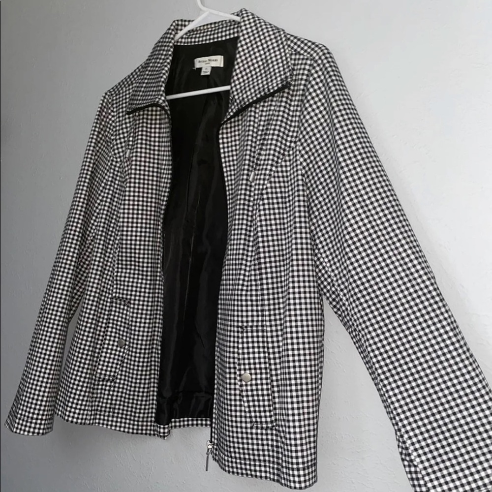 Gingham Jacket